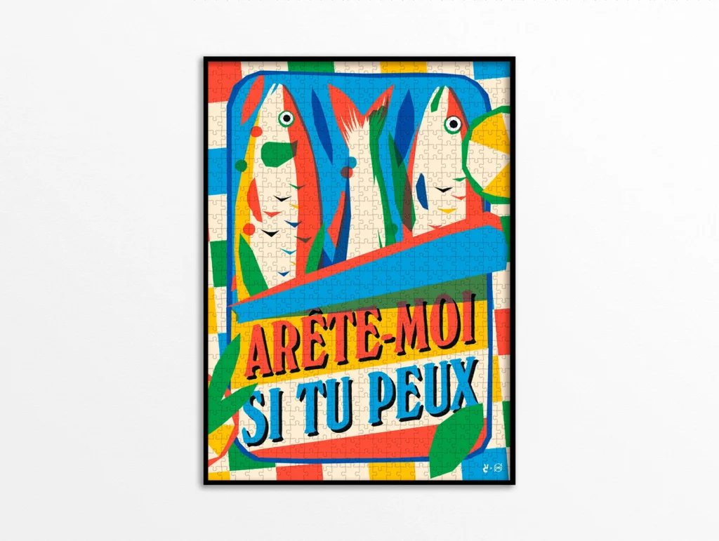 Piece&Love - Puzzle "Arête-moi si tu peux"