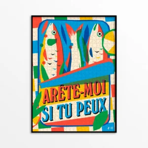 Piece&Love - Puzzle "Arête-moi si tu peux"