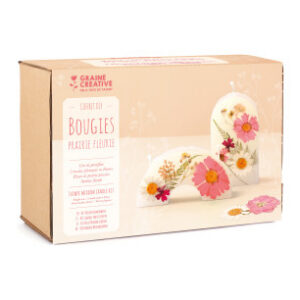 Graine Créative - kit DIY bougies "prairie fleurie"