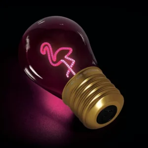 Legami - Bulb Fiction - flamant rose