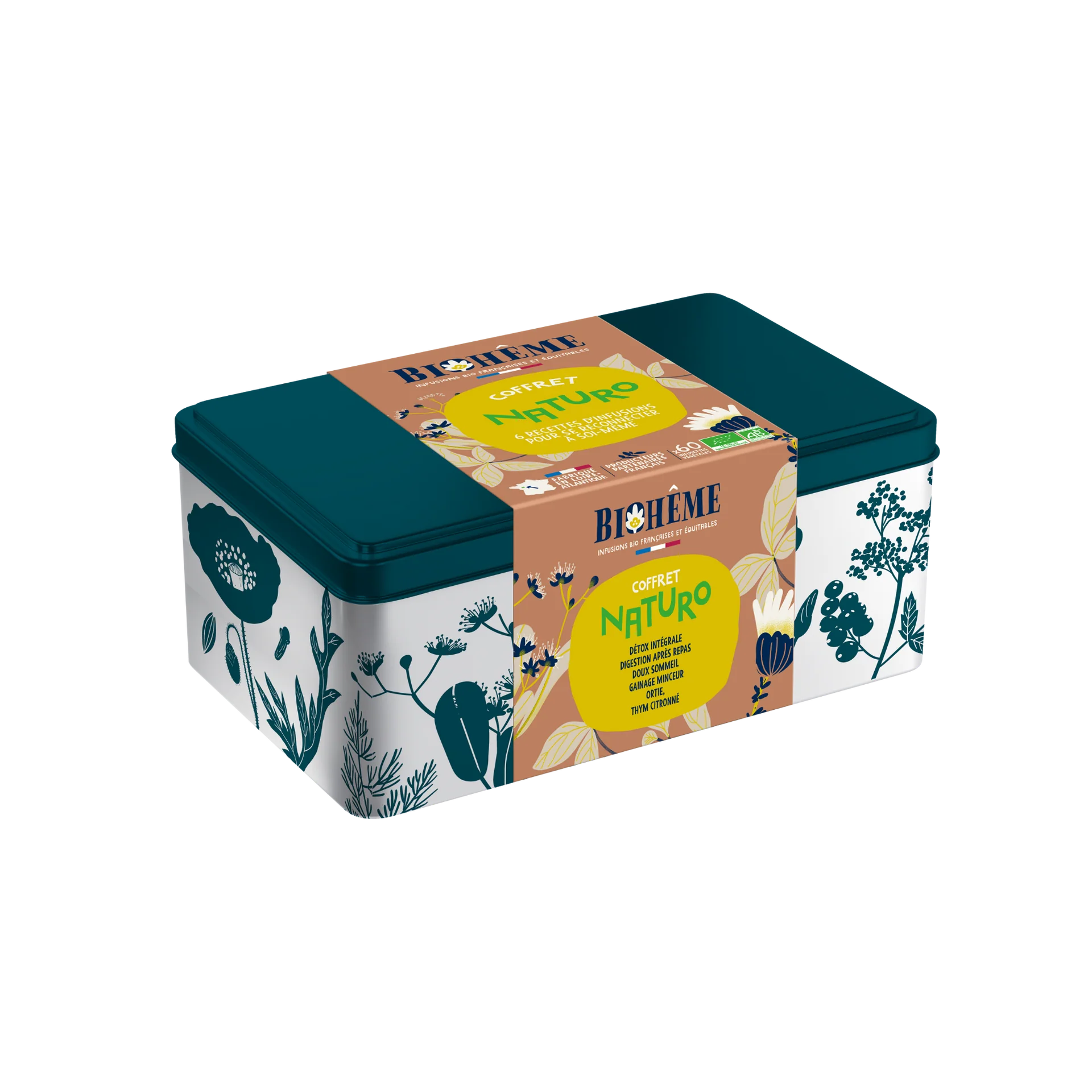 Biohême - Coffret tisanes naturo x 60
