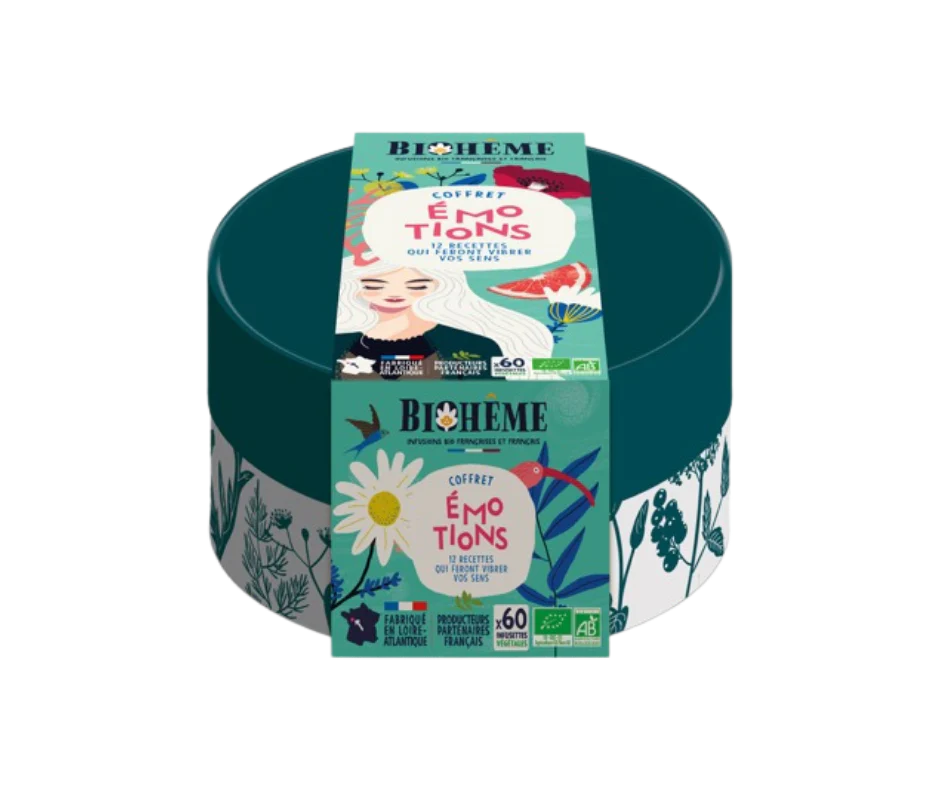 Biohême - Coffret tisanes Emotions x 60