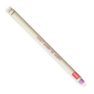 Legami - stylo gel effaçable lapin - encre violette