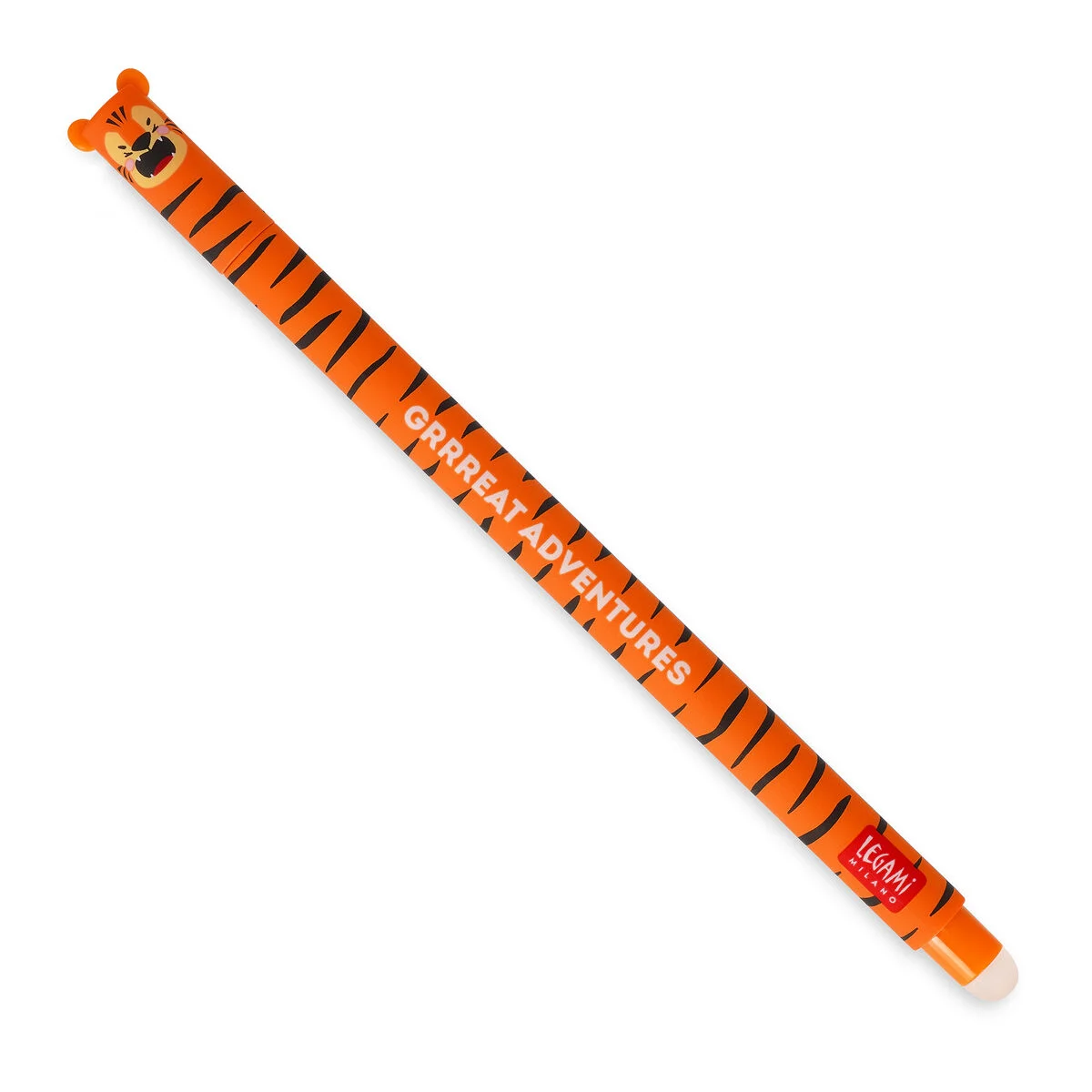 Legami - stylo gel effaçable tigre - encre orange