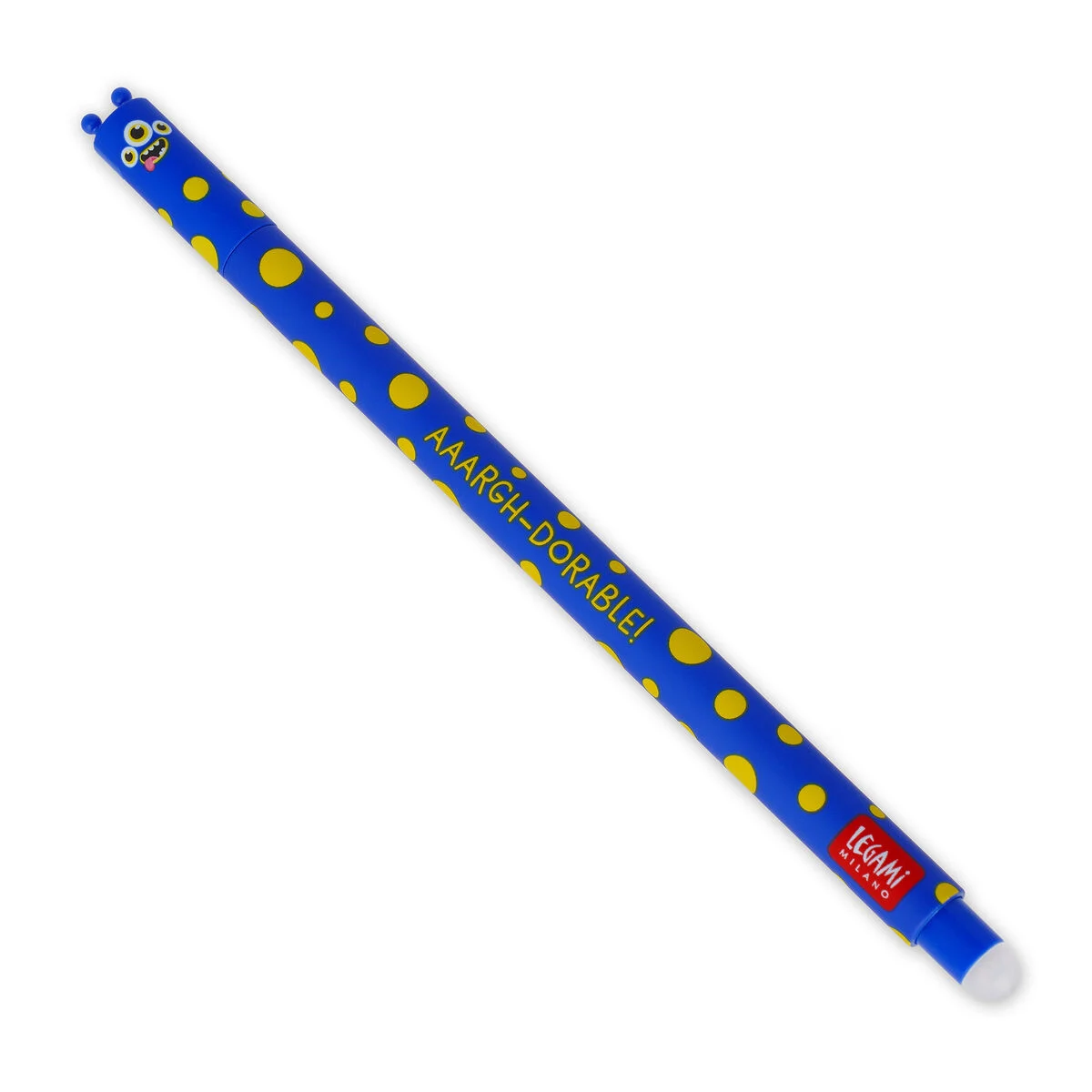Legami - stylo gel effaçable monstre - encre bleue