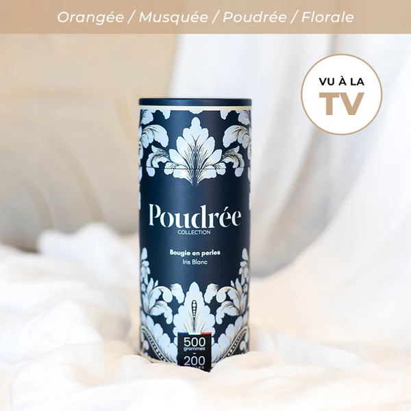 Poudrée - Collection héritage - Iris blanc