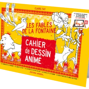 Blinkbook - Cahier de dessin animé - Les fables de La Fontaine