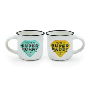 Legami - tasses "super mummy" & "super daddy"