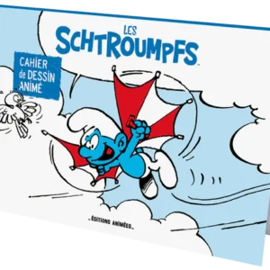 Blinkbook - Cahier de dessin animé - Les Schtroumpfs