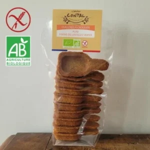 L'Atelier Contal - Cuillère apéritive à garnir farine de lentilles vertes