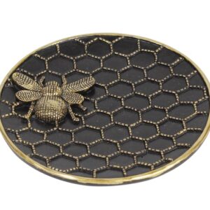 EMDE - Coupelle abeille noire et dorée