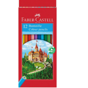 Faber Castell - 12 crayons de couleurs