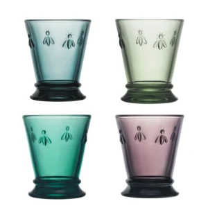 La Rochère - Set 4 verres abeille couleurs