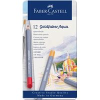 Faber Castell - 12 goldfaber aqua boîte métal