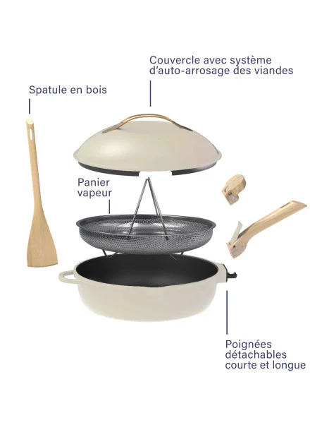 Cookut - La Fabuleuse 28 cm - meringue