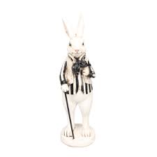 EMDE - Statue lapin canne