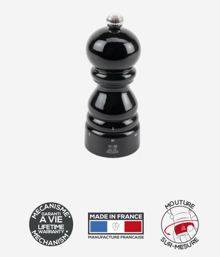 Peugeot Saveurs - Moulin à sel 12 cm Paris u'select noir laqué