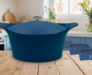 Cookut - L'incroyable Cocotte - 20 cm - Myrtille
