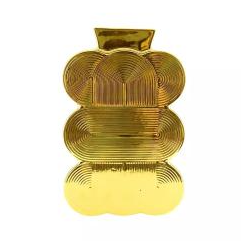 Aulica - Vase doré brillant