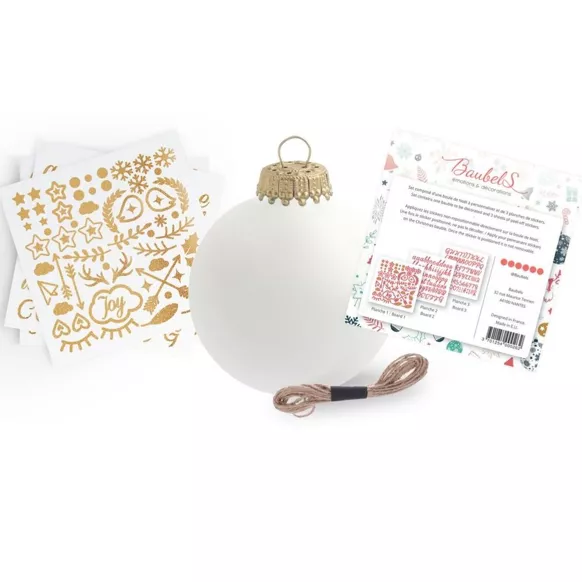 Baubels - DIY Boule de Noël à décorer
