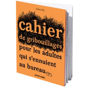 Blinkbook - Cahier de gribouillages adultes - Adultes qui s'ennuient au bureau