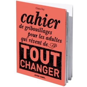 Blinkbook - Cahier de gribouillages adultes - Adultes qui rêvent de tout changer