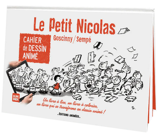 Blinkbook - Cahier de dessin animé - Le Petit Nicolas