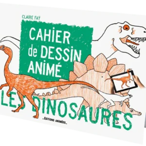 Blinkbook - Cahier de dessin animé - Les dinosaures