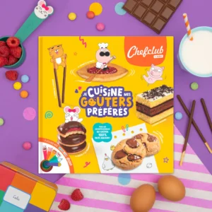 Chekclub kids - livre de cuisine - Je cuisine mes goûters préférés