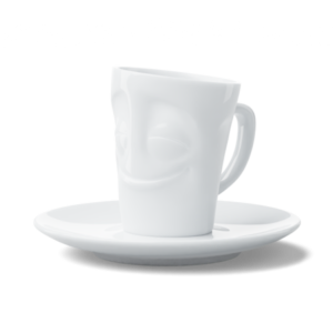 58products - Tasse espresso "heureux" 80ml
