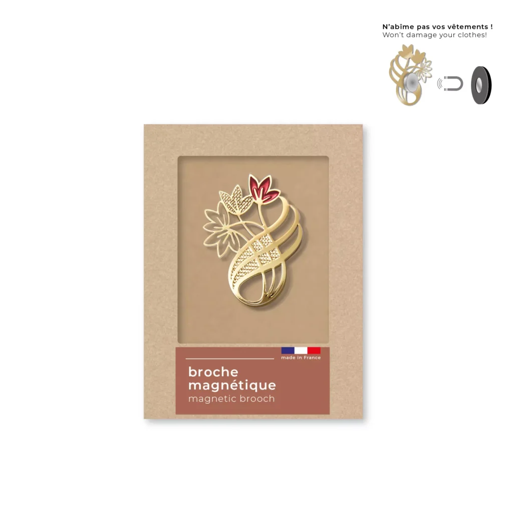 Tout Simplement - Broche magnétique tulipe