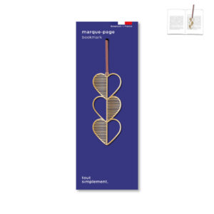 Tout Simplement - Marque-page coeur