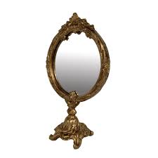 EMDE - miroir à poser doré
