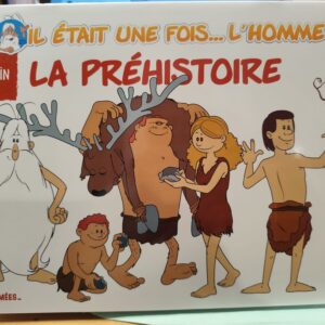 Blinkbook - Cahier de dessin animé - Il était une fois...l'homme la Préhistoire