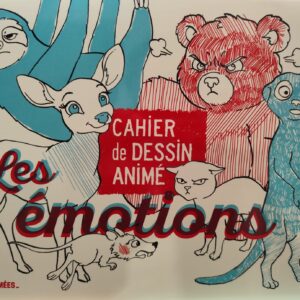 Blinkbook - Cahier de dessin animé - Les émotions