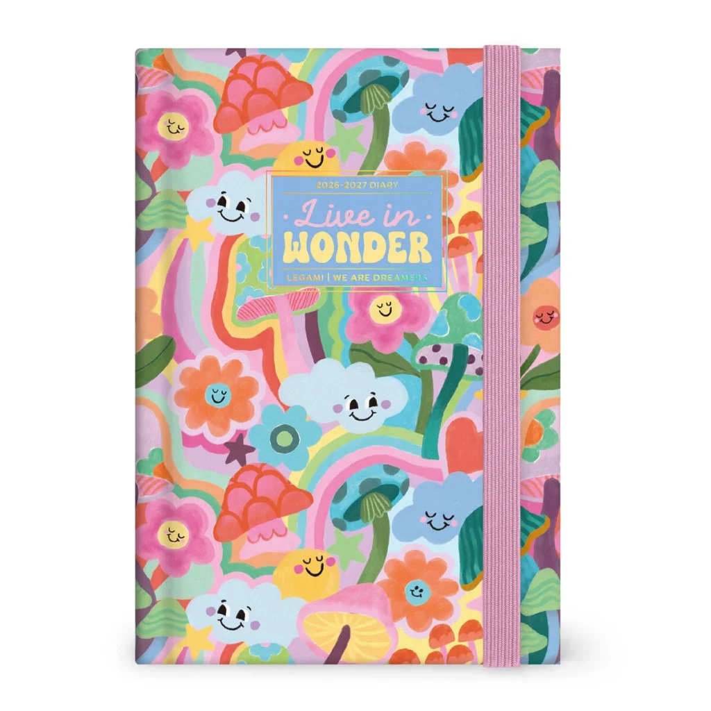 Legami - Agenda 2026/2027 – Agenda journalier kawaii 16 mois
