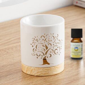 Zen Arôme - diffuseur de parfum en céramique arbre de vie