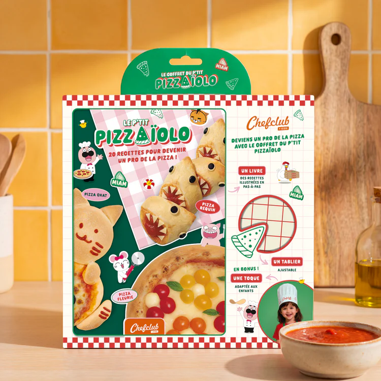 Chekclub kids - coffret le pizzaiolo