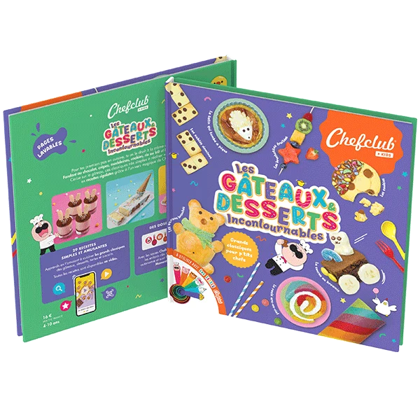 Chekclub kids - livre de cuisine - Gâteaux et desserts incontournables