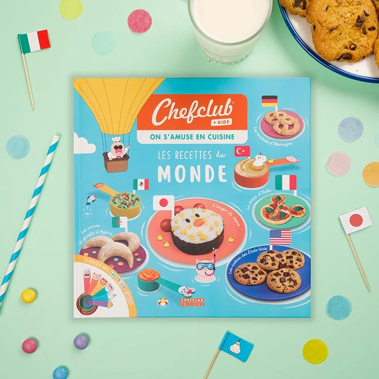 Chekclub kids - livre de cuisine - Recettes du monde
