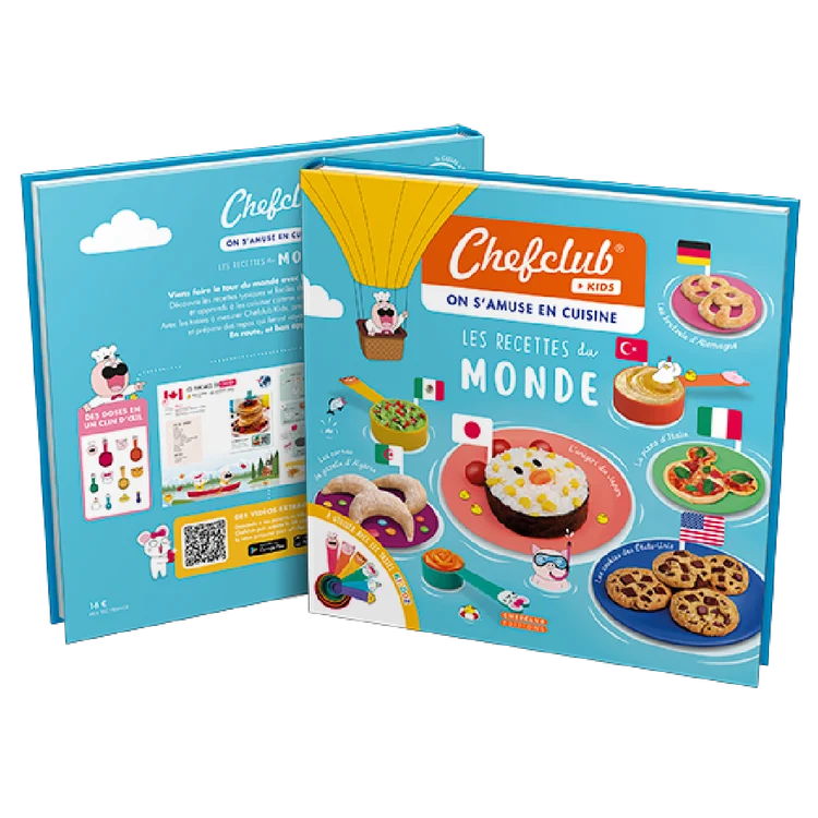 Chekclub kids - livre de cuisine - Recettes du monde – Image 2