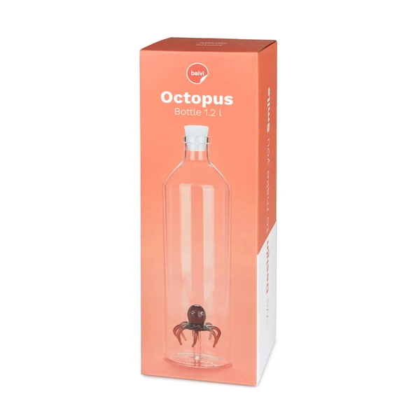 Balvi - bouteille en verre octopus – Image 3