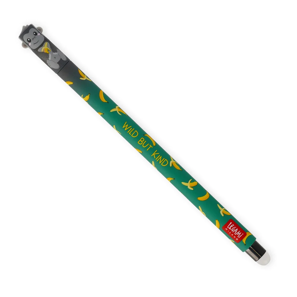 Legami - stylo gel effaçable gorille - encore noire